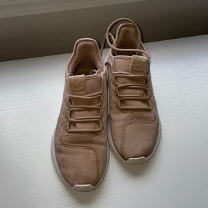 Baby pink adidas original sneakers